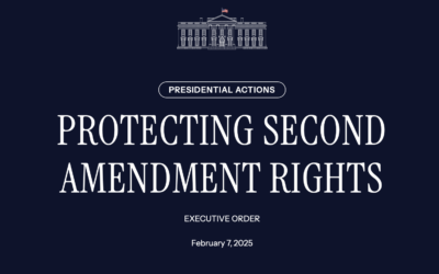President Trump Signs Executive Order Protecting the Second Amendment